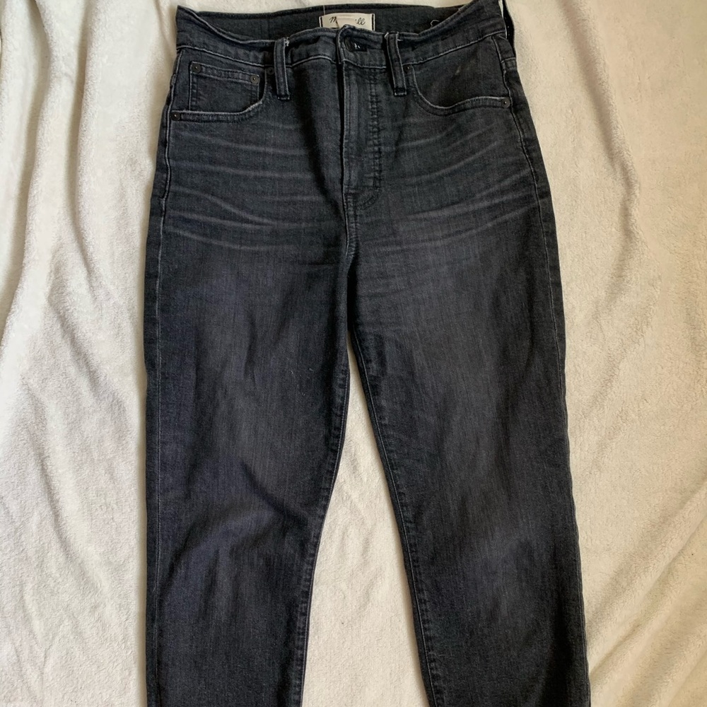 Madewell perfect vintage crop jeans